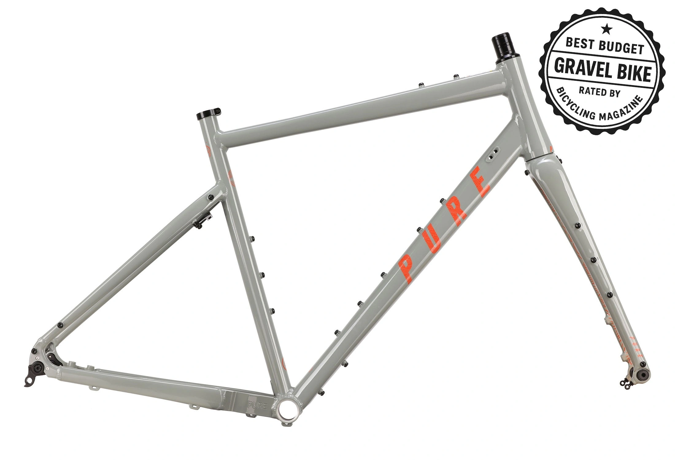 Adventure AL Frameset: Ontdek de wereld met dit robuuste aluminium frame, klaar voor elk avontuur, lichtgewicht en duurzaam.